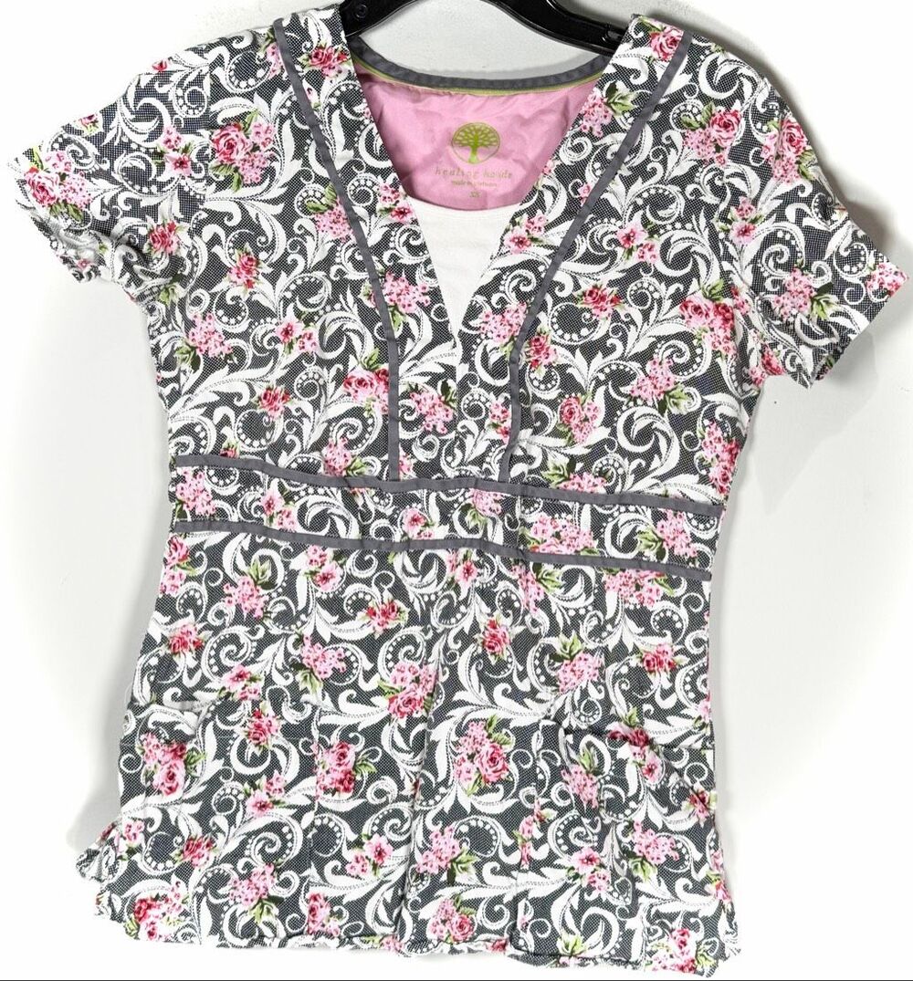 Healing Hands scrub top size XS